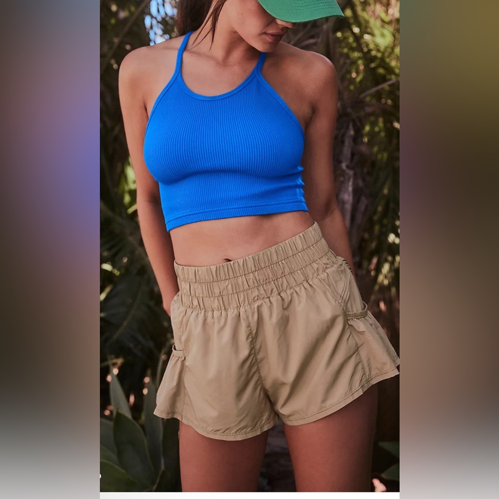 Get Your Flirt On Shorts Olive Green Xs